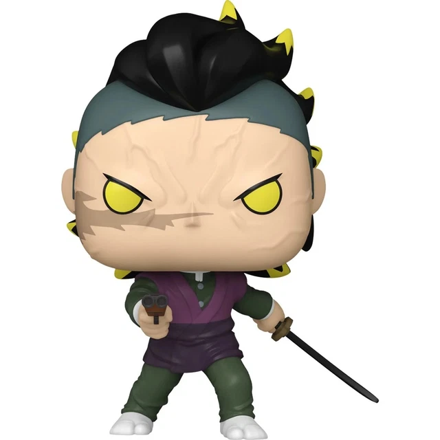 Funko POP! Demon Slayer - Genya Shinazugawa Demon Form Figure #1851 + Protector