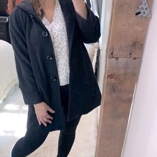 Forecaster Of Boston Vintage Virgin Wool & Cashmere Blend Coat Size 6 Petite