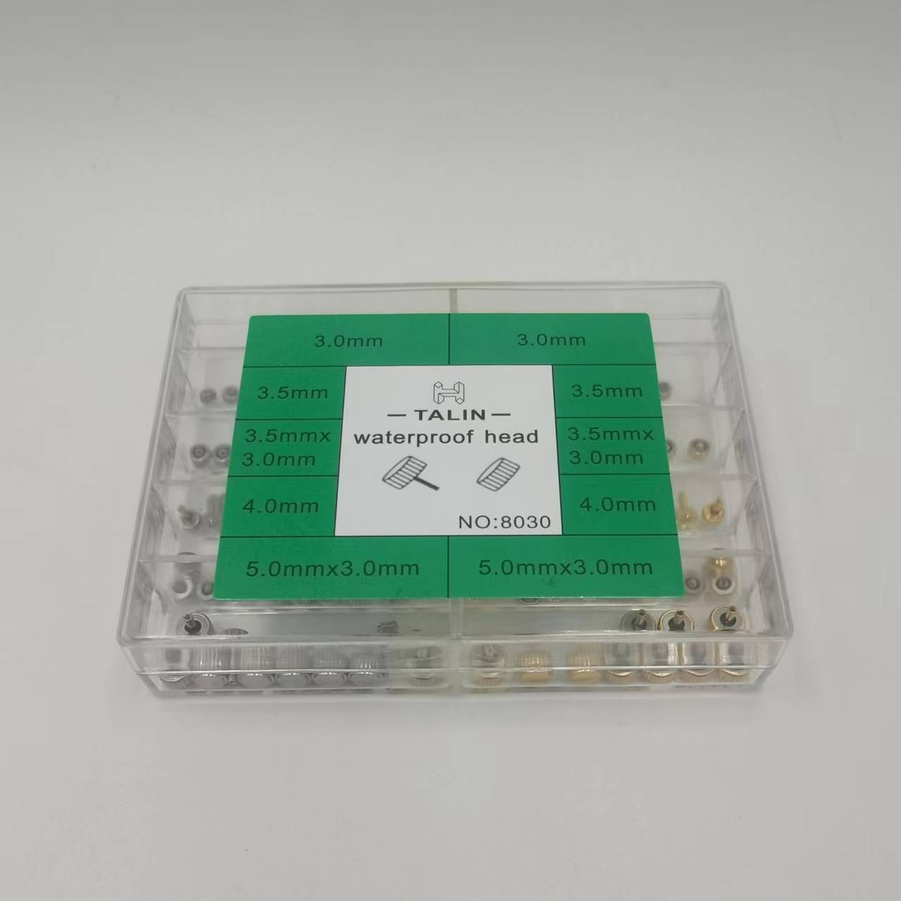 50pcs Durable Metal Watch Crowns Replacement For Watch Repair Tool