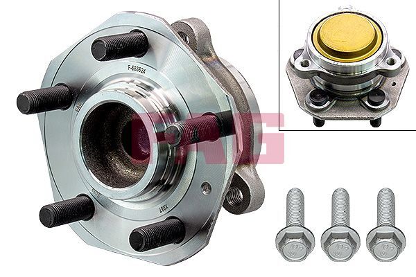 Schaeffler Fag 713 6980 40 Radlagersatz FüR Tesla-image