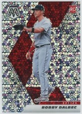 2021 Panini Mosaic Bobby Dalbec Rookie Quick Pitch Silver Prizm Red Sox RC #241