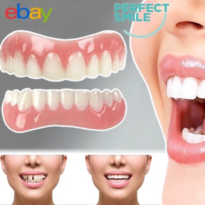 Instant Smile Comfort Fit Flex Kosmetik Zähne natürlicher Farbton oberes Veneer