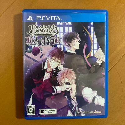 Diabolik Lovers Lunatic Parade PSVita IdeaFactory Used Japan 2016 Adventure