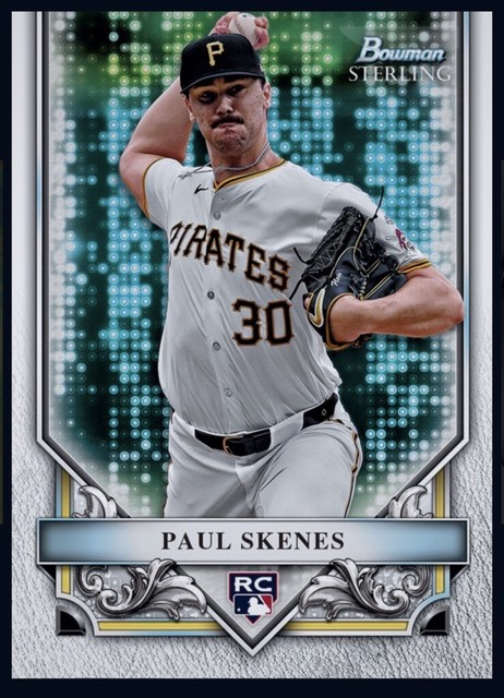 2024 TOPPS Bowman Sterling Rookie RC Pirates-PAUL SKENES (Topps Bunt DigítaICard