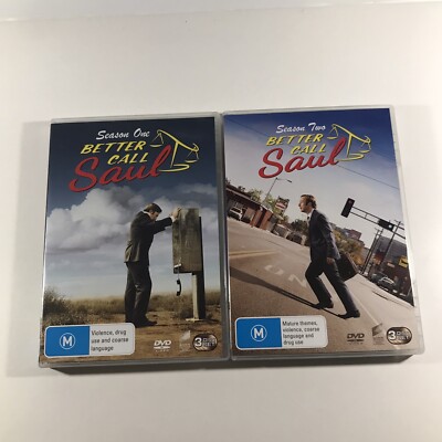 Better Call Saul Season One + Two DVD Bundle Lot R4 PAL Bob Odenkirk TV Series