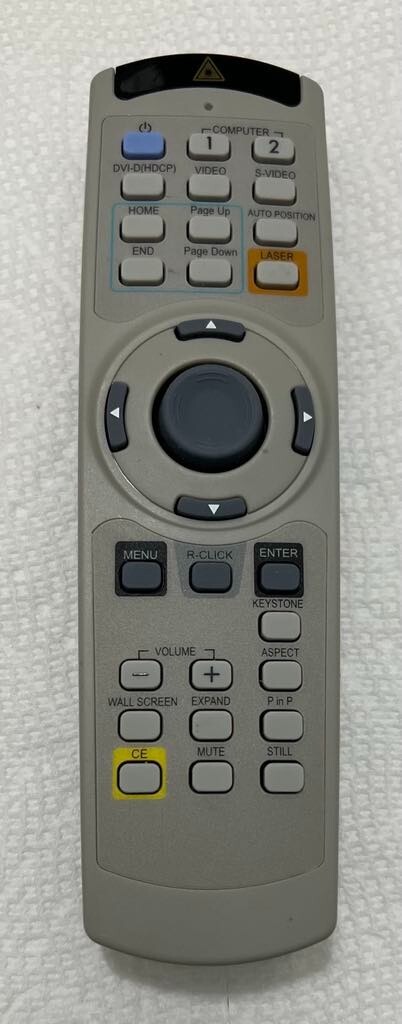 Laser Projector Remote Control ABS-5J2B with Free Shipping-image