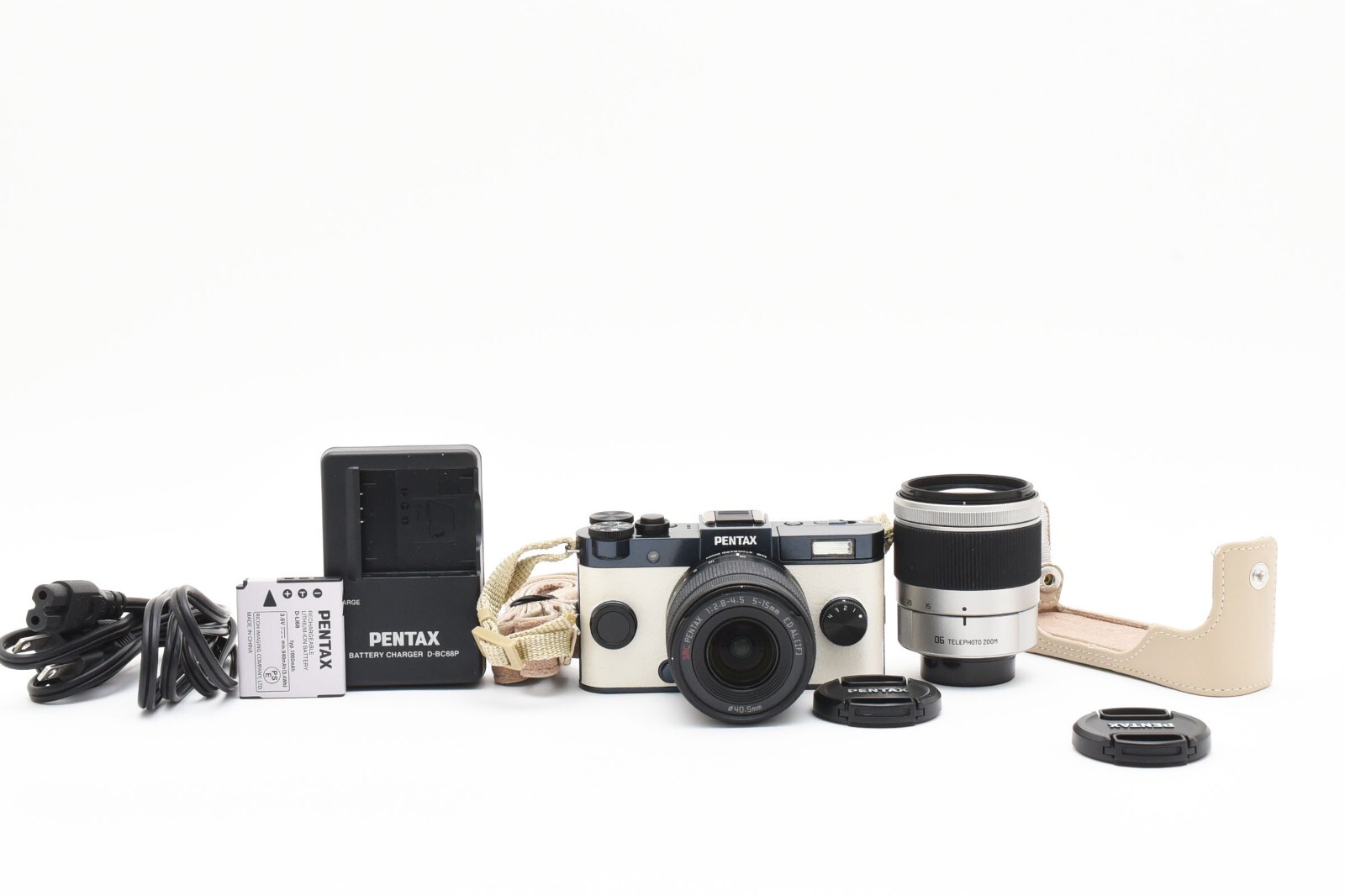 PENTAX Q-S1 12.4 MP Digital Camera [797 shots] & 02 06 Lenses From JAPAN #2562