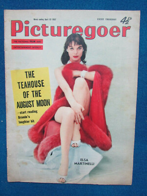 Picturegoer Magazine - 13/4/1957 - Elsa Martinelli Cover 
