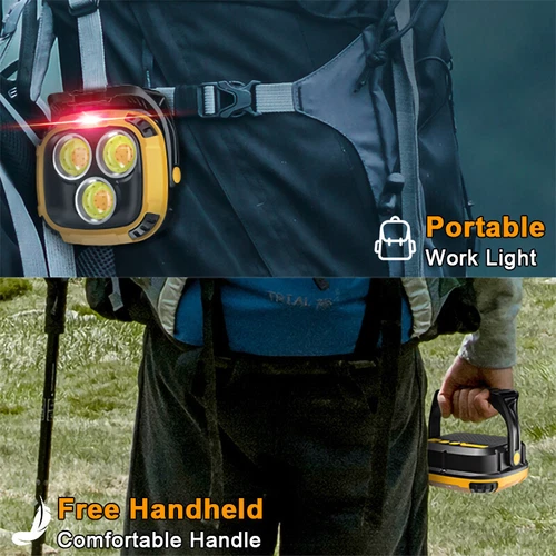 Rechargeable 3300 Lumen Work Light Magnetic LED Super Bright Portable Work light - Picture 7 of 16