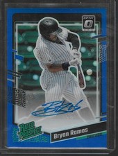 2023 Donruss #RPS-BR Bryan Ramos Optic Rated Prospects Signatures Blue #/50