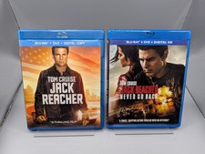 Jack Reacher  Jack Reacher: Never Go Back Blu-ray Bundle 