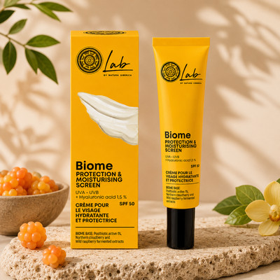 Natura Siberica Lab Biome Protection & Moisturising Face Screen SPF50 30ml