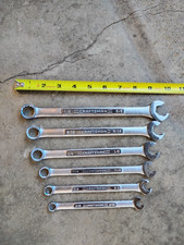 Craftsman Quick Speed Combination Wrench Set 6 Pc 12 Point 516-58 -va- Usa