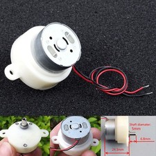 3-9V 9-32RPM Drehmoment Turbine Elektrisch Wurm Gang Reduzierer Gearbox Dc Motor