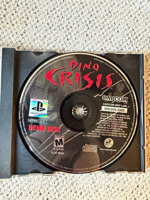 Capcom Dino Crisis Demo Disc PS1 Sony PlayStation 1 NTSC-U/C (US/Canada) 1999