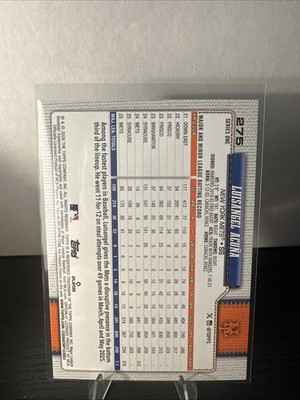 Topps 2026 Future Stars Luisangel Acuna #275 New York Mets