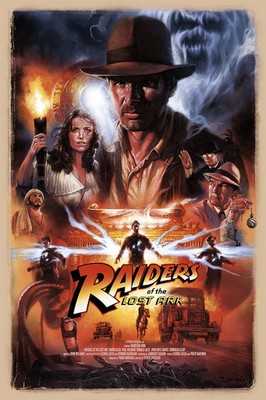 Indiana Jones and the Raiders of the Lost Ark poster - Never Was