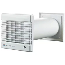110 CFM Wall-Through Exhaust Fan - Garage Ventilation Kit with 5 In. Duct