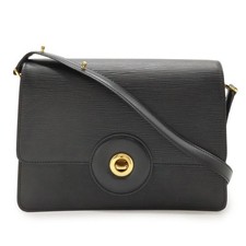 Louis Vuitton Epure Leather Shoulder Bag Noir Black Gold M52402 Used