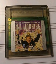 Who Wants To Be a Millionaire 2nd Edition - Gameboy Color - Cartridge Only