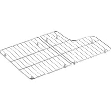 KOHLER K-6638-ST Whitehaven Sink Racks for 30-Inch Whitehaven Kitchen Sink, Incl