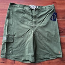 Polo Ralph Lauren Swim Trunks Men LT Green Classic Trunk Big  Tall Pony Logo