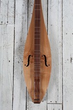 McSpadden Standard Dulcimer 4 String Flathead Teardrop Dulcimer with Gig Bag
