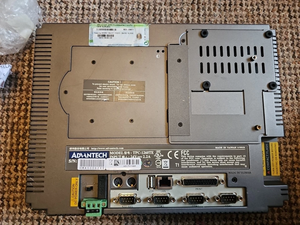 Advantexh TPC- 1260TE 5 For Sale - Image 2 of 2