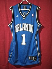 Orlando Magic NBA Basketball #1 McGrady adidas Jersey 2006-07 Pro Cut 48 (+2) 