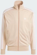 adidas Originals Women's Firebird TT Track Jacket Magic Beige XS Full Zip IZ2758