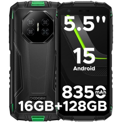 DOOGEE Fire3Pro Android15 Outdoor Handy Smartphone 16GB+128GB 8350mAh IP68/69 DE
