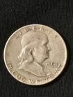 1954-D Silver Franklin Half Dollar