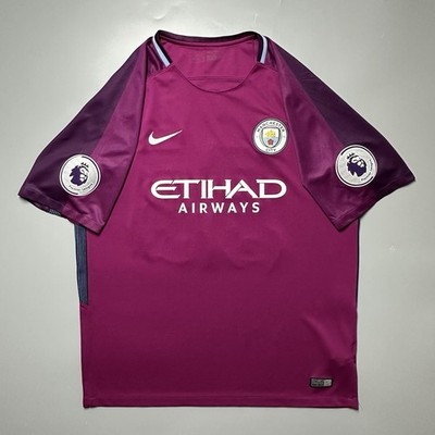 MAN CITY NIKE 2017/2018 FOOTBALL AWAY JERSEY #33 JESUS SIZE “XL