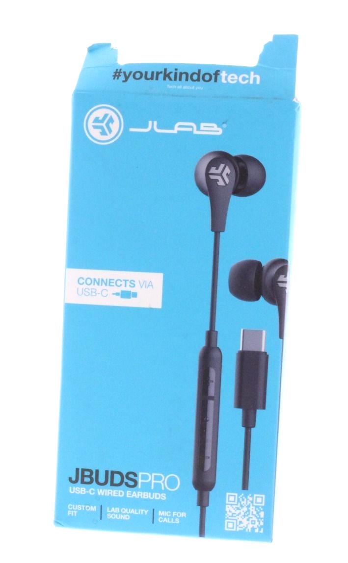 JLab JBuds Pro USB-C Wired Earbuds