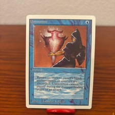 Vintage Magic the Gathering: Unlimited Unsummon Near Mint