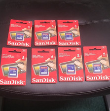 SanDisk Ultra 4GB Class 4 - SDHC Card lot of 7 