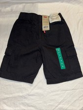 Levi's Boys Size 8 Reg Cargo Shorts Black NWT