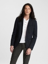 1298 New John Varvatos Collection Jacquard Shawl Lapel Jacket EU 48US 38