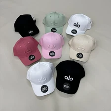Brand New Yoga Hat Adjustable Bassball Yoga Cap with Classic Logo Various Colors