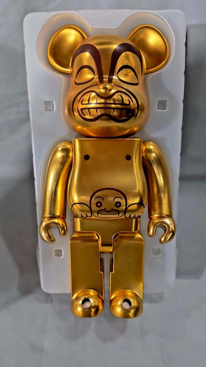 Bearbrick 400% i bear iber Gold medicom toy - Collection