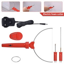3-in-1 Hot Wire Electric Foam Cutter Styrofoam Polystyrene Cutting Pen UK Plug