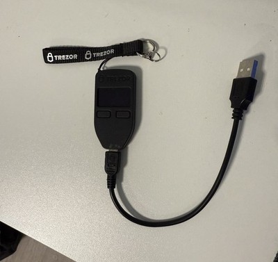 TREZOR Model One - Black Bitcoin Wallet
