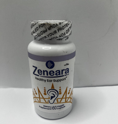 Zeneara Healthy Ear Support 160 Veggie Caps Tinnitus Relief Dietary Exp 02/26
