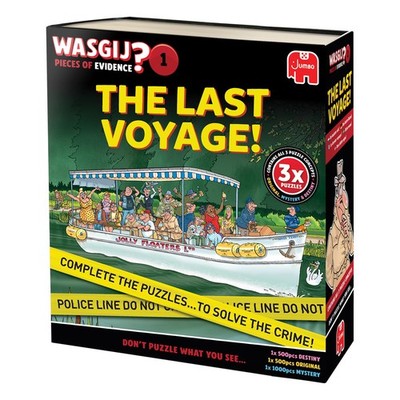 Jumbo Spiele - Wasgij Teile of Evidence - The Last Voyage!, 1000 Teile