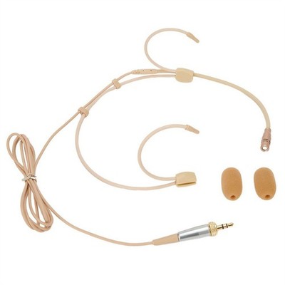 Komfortables Kopfbügelmikrofon für Shure Wireless System mit Nierenmuster