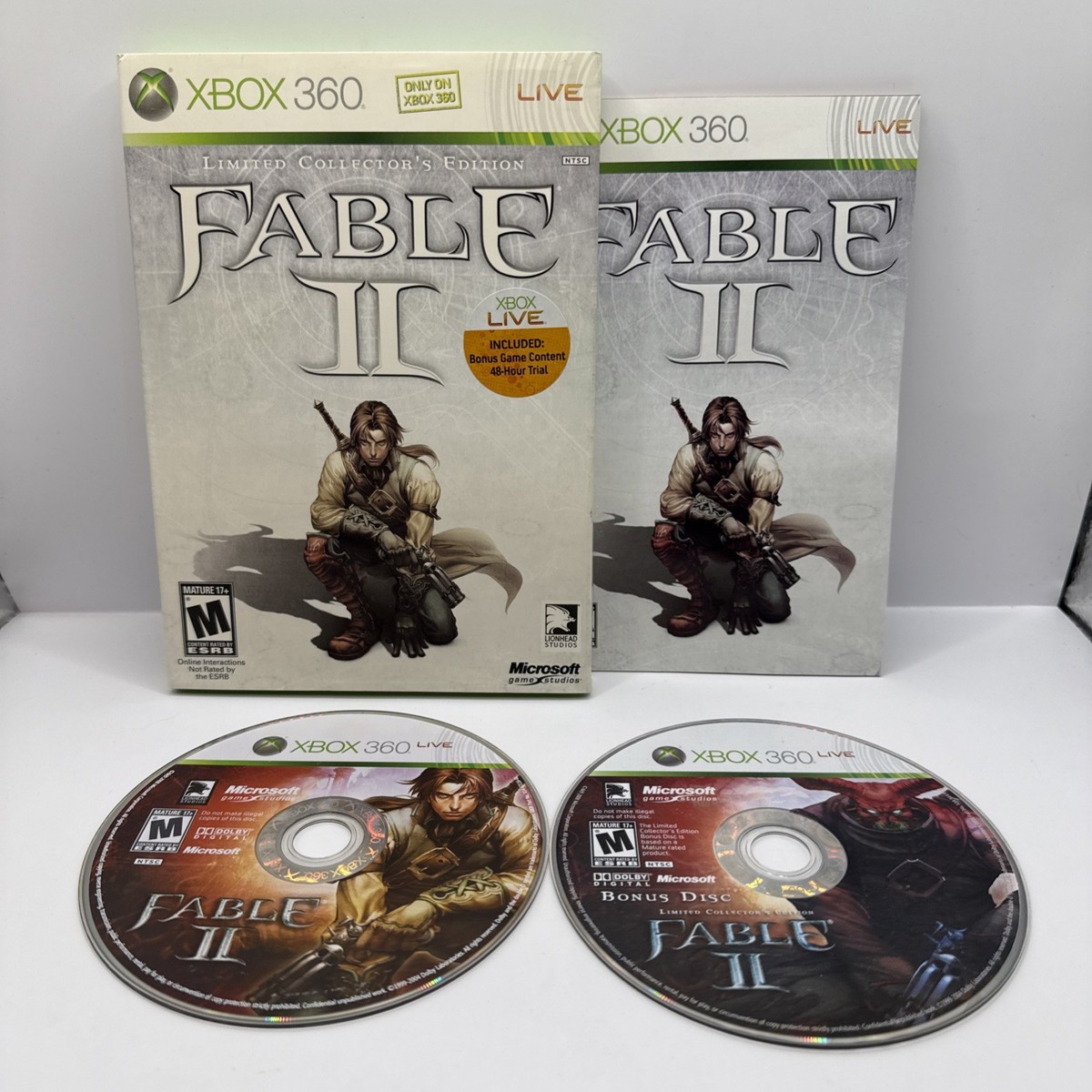 【未開封】フェイブル2 リミテッドエディション Fable 2 Limited Collectors Edition (Xbox 360, 2008) CIB Complete w