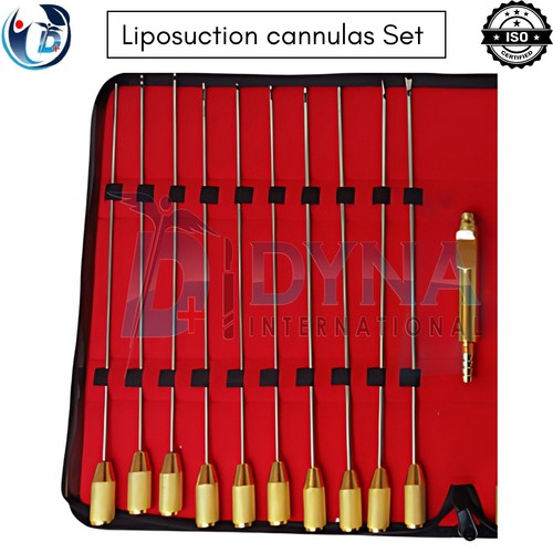 Liposuction Cannulas Set of 30 PCs Plastic Surgery Instruments - Premium Quality - Picture 12 of 15