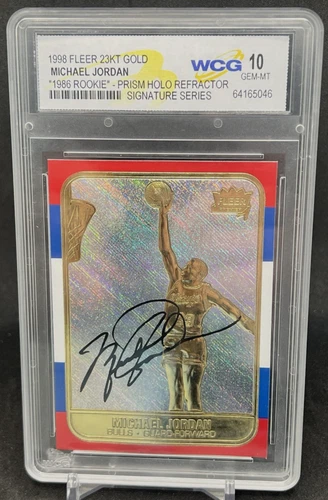 Jordan 1998 Fleer Jordan Refractor