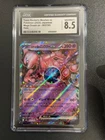 Pokemon CGC 8.5 MINT  2025  JAPANESE Team Rocket's Mewtwo ex