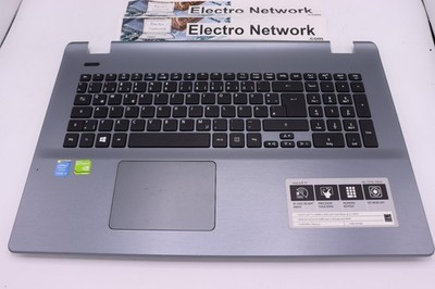 Acer Aspire E5-771G Gehäuse Oberteil Oberschale Palmrest Tastatur DE